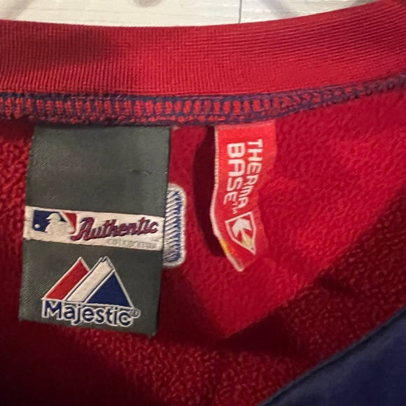 Majestic therma base pull over jersey - Picture 2 of 6